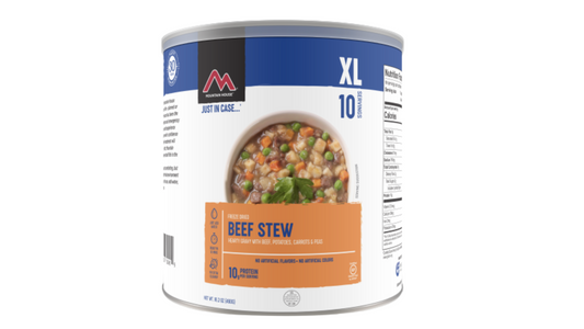 Beef Stew #10 Can - 1 CAN XL - 10 Servings