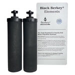 Berkey Authentic Black Berkey Replacement Elements BB9-2 Filters for Berkey Systems (set of 2) thumbnail 1