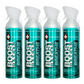 Boost Oxygen Natural 10 Liter Pure Oxygen Canister Menthol Eucalyptus (4 Pack)