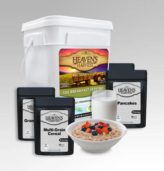 Breakfast Kit with 104 Servings from Heaven's Harvest