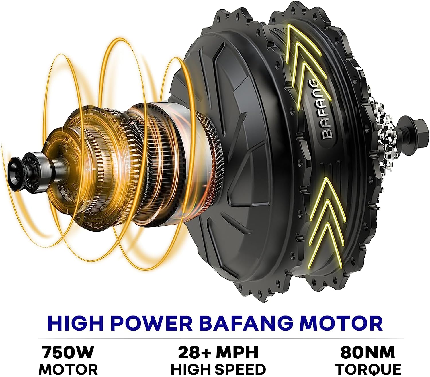 750W Bafang Motor for Powerful Performance