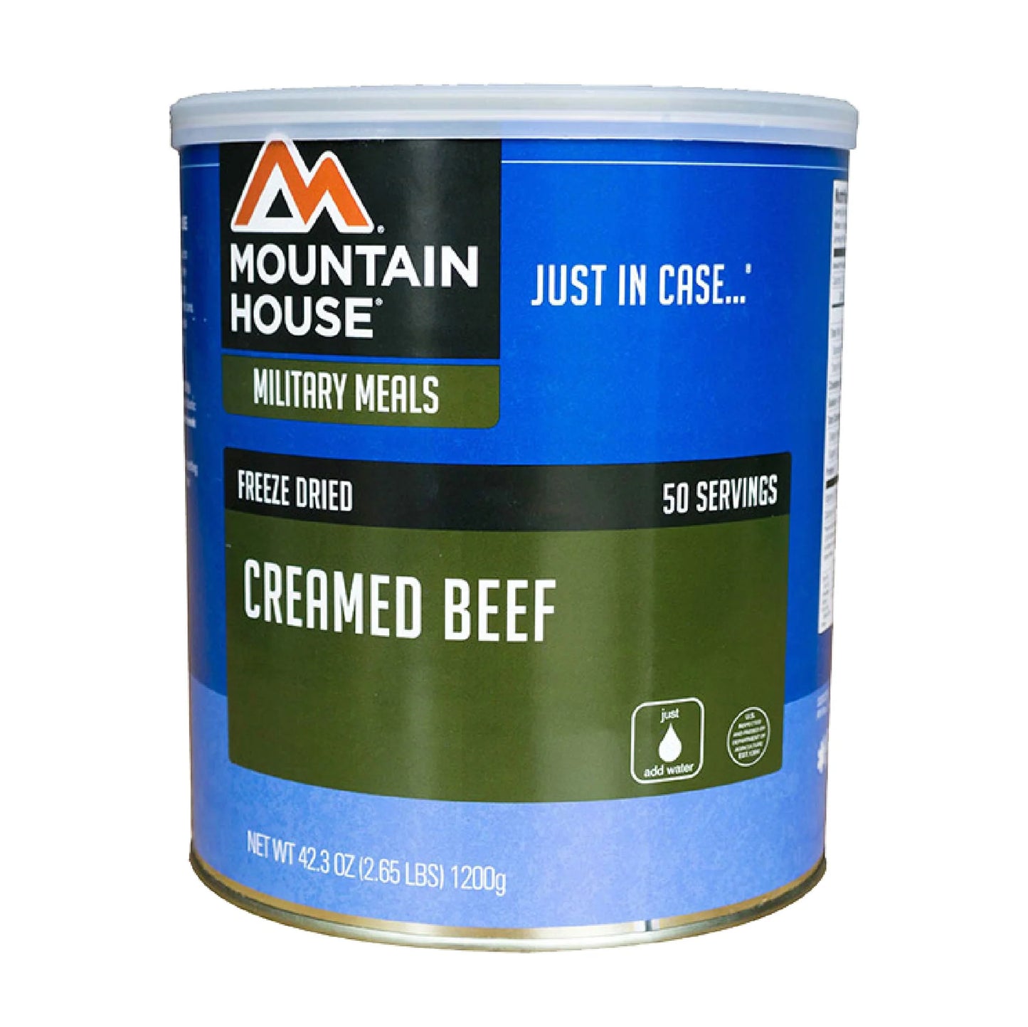 Mountain House Creamed Beef Gravy - Military #10 - 6 Cans | Military Meals