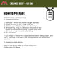Mountain House Creamed Beef Gravy - #10 Can - 6 Cans Per Case | Military Meals | Camping Meals (50 Servings per Can)