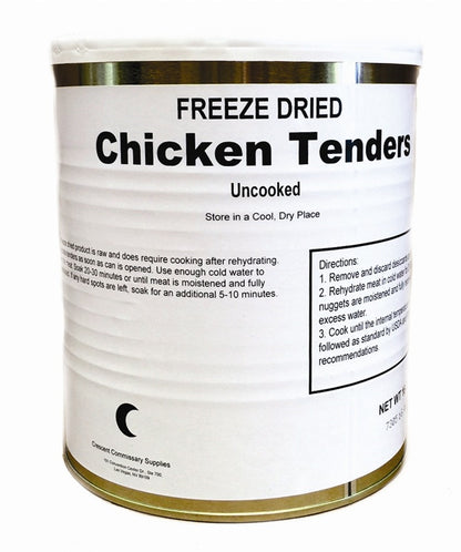 Military Surplus Freeze Dried Uncooked Chicken Tenders