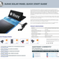 Bixpy SUN80 Waterproof BEST Bi-Fold Portable Solar Panel