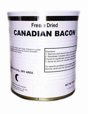 Freeze Dried Canadian Bacon by Military Surplus