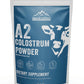 A2 Colostrum Powder 3.5 Oz Bovine Grass Fed Above 40% IGG Gluten Free Non GMO Sugar Free with 1 Year Shelf Life 50 Servings Dietary Supplement Immune Support Muscle Recovery Pack of 1