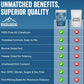 A2 Colostrum Powder 3.5 Oz Bovine Grass Fed Above 40% IGG Gluten Free Non GMO Sugar Free with 1 Year Shelf Life 50 Servings Dietary Supplement Immune Support Muscle Recovery Pack of 1