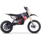 Red MotoTec 48V Pro Electric Dirt Bike with 1600W Lithium Power