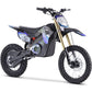 Blue MotoTec 48V Pro Electric Dirt Bike with 1600W Lithium Power