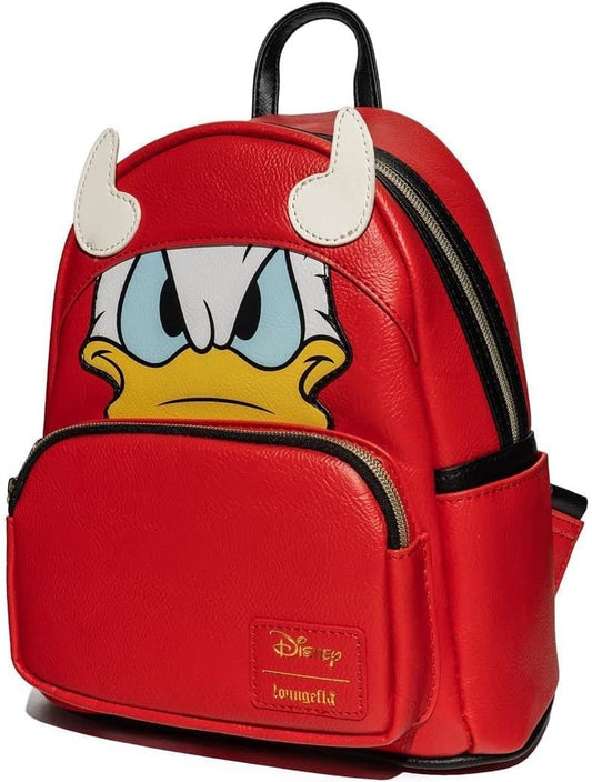 Entertainment Earth Exclusive Red Mini Backpack: Devil Donald Duck Cosplay