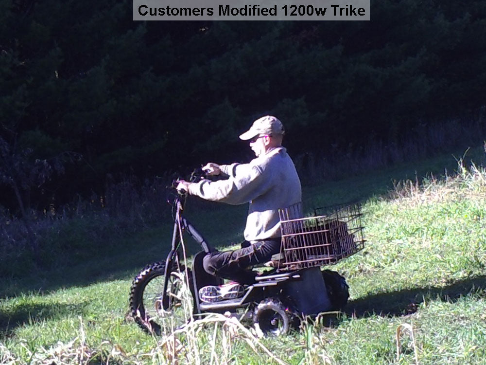 MotoTec Electric Trike 48v 1200w