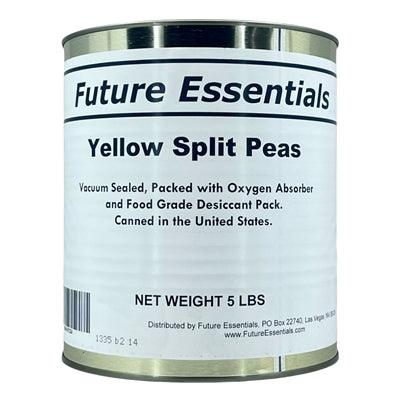 Future Essentials Yellow Split Peas #10 Can