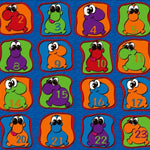 Kid Carpet FE760-44A Multicolored Nylon Area Rug, 7'6