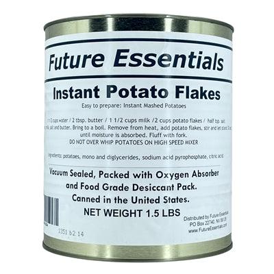 Find the best dehydrated instant potato flakes near you from Future Essentials. Our potato flakes are convenient, shelf-stable, and nutritious. Use them to make delicious mashed potatoes in minutes!