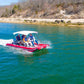 SeaEagle FastCat 14 Inflatable Catamaran Boat - Swivel Seat Canopy Package
