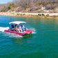 SeaEagle FastCat 14 Inflatable Catamaran Boat Swivel Seat Canopy Package