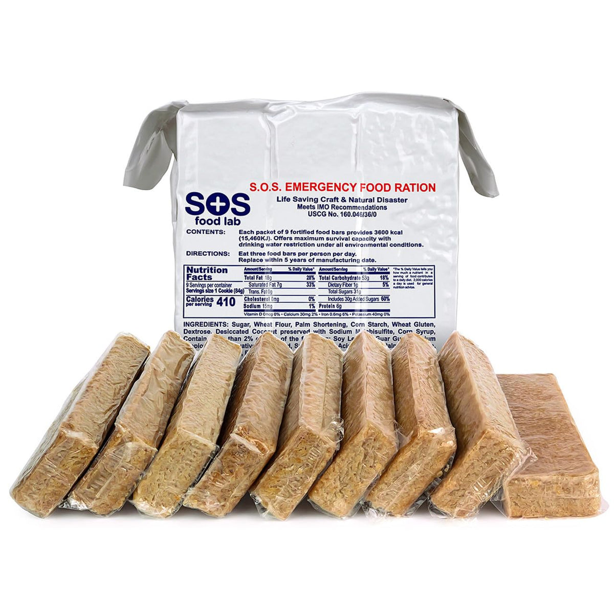 Un Rations Food MOUNTAIN ESSENTIALS Emergency Food Rations, featuring Mainstay 3600 Ca ...