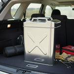 SAFECASTLE 304 Stainless Steel Square Jerry Water / Fuel Storage