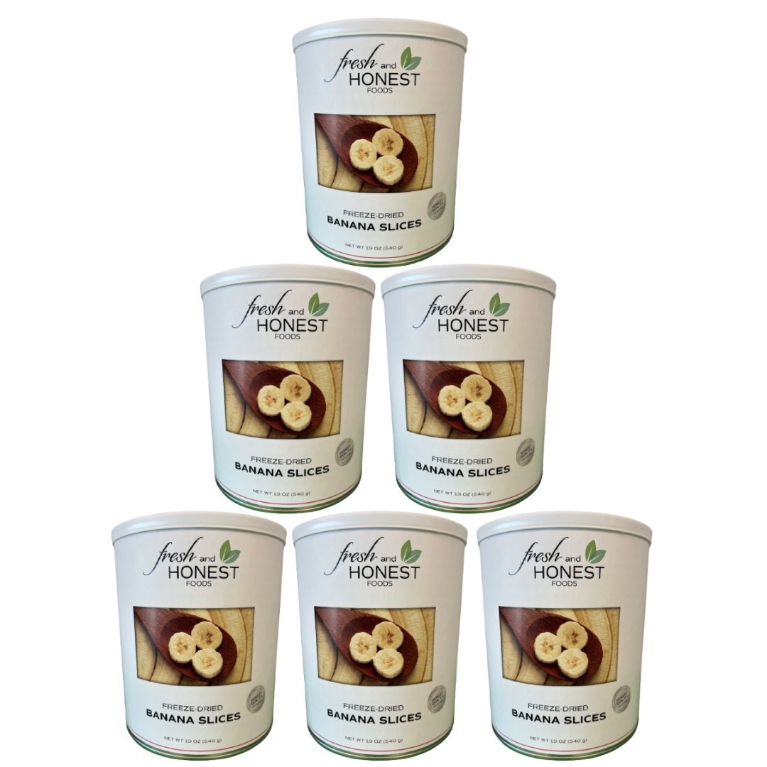 Fresh and Honest Freeze-Dried Banana Slices – Sweetness in Every Bite
