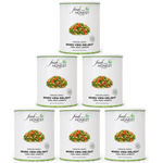 Fresh and Honest Foods 100% All Natural Freeze Dried Mixed Vegi II (Peas, Corn, Carrots) 20.1 OZ #10 Can
