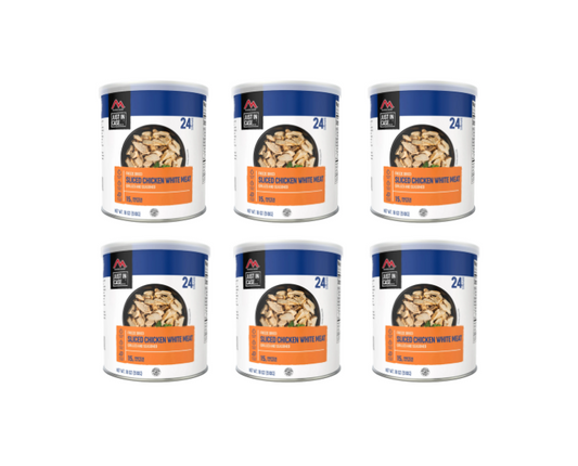 #10 Can - Mountain House Sliced Grilled Chicken - 6 CANS