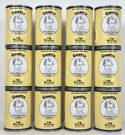 Werling & Sons Grandma Werling’s Goetta 14.5 Oz Canned Food Fully Cooked Pork & Pin Oats