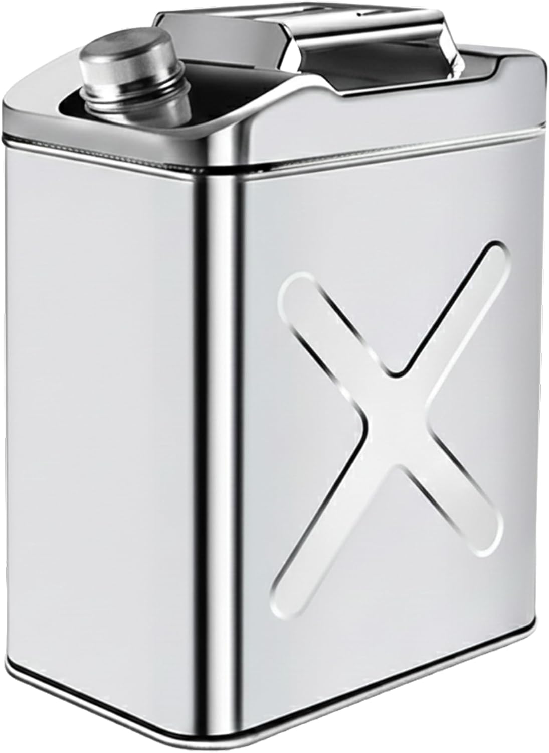 SAFECASTLE 304 Stainless Steel Square Jerry Water / Fuel Storage
