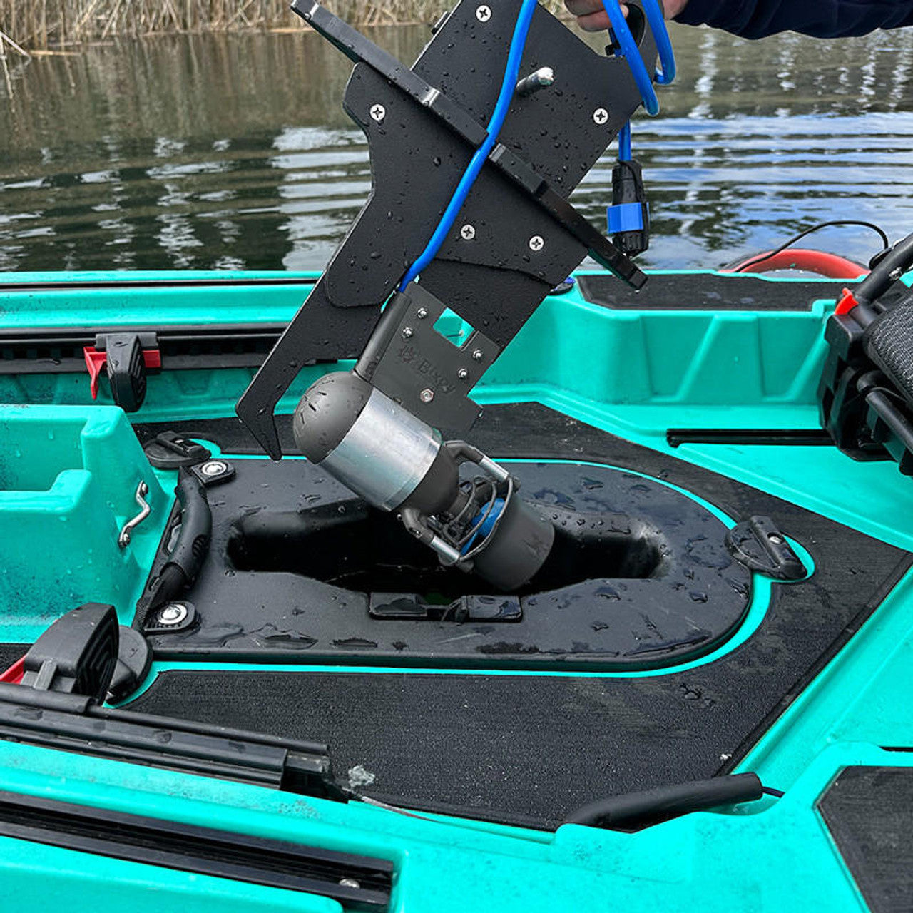 Bixpy K1 Angler Pro Outboard Kit™ - Electric Marine Trolling Motor with Remote