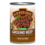 Bulk All-Natural Ground Beef (14oz) | 24-Pack | Keystone Meats