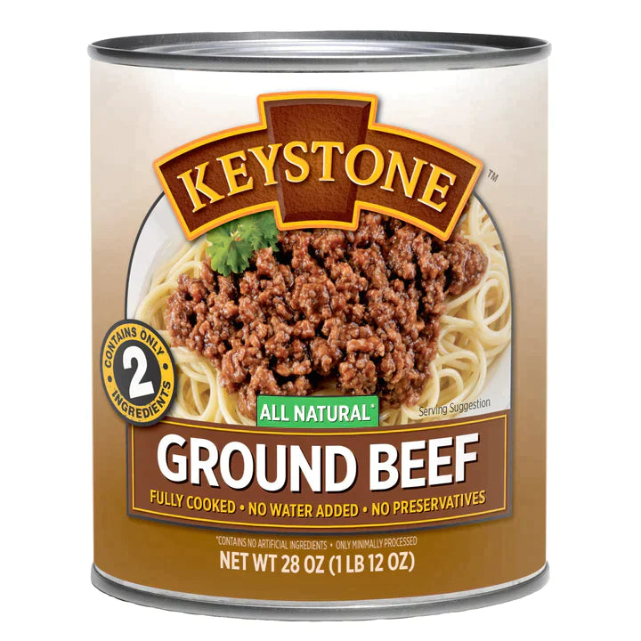 Keystone Canned Meat Mini Mega Variety Bundle Pack - 5 Cases of 6 Cans each (28 oz)