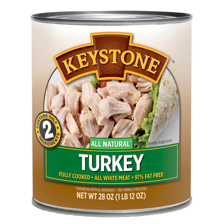 Keystone Canned Meat Mini Mega Variety Bundle Pack - 5 Cases of 6 Cans each (28 oz)