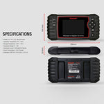 iCarsoft Professional Multi-System Auto Diagnostic Tool LR V2.0 Compatible for Landrover/Jaguar ABS SRS Oil Reset Update for LR II