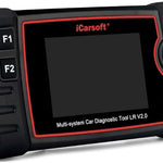 iCarsoft Professional Multi-System Auto Diagnostic Tool LR V2.0 Compatible for Landrover/Jaguar ABS SRS Oil Reset Update for LR II