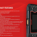 iCarsoft Professional Multi-System Auto Diagnostic Tool LR V2.0 Compatible for Landrover/Jaguar ABS SRS Oil Reset Update for LR II