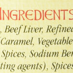 The ingredients list for Caledonian Kitchen Haggis with Lamb.