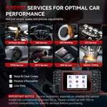 iCarsoft MB V2.0 for Mercedes Benz OBD2 Scanner, Full System Diagnostic Scan Tool, 8 Resets Auto VIN, Oil/SAS/EPB/ETC/DP-F/BLD/INJ/SAS/TPMS, Free Update, Automotive Code Reader with Battery Test