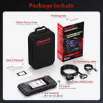 iCarsoft MB V2.0 for Mercedes Benz OBD2 Scanner, Full System Diagnostic Scan Tool, 8 Resets Auto VIN, Oil/SAS/EPB/ETC/DP-F/BLD/INJ/SAS/TPMS, Free Update, Automotive Code Reader with Battery Test