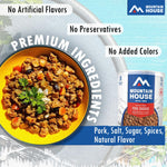 Mountain House Freeze-Dried Pork Sausage #10 Can – Fully Cooked, Ready-to-Eat Emergency Canned Food Supply – High-Protein Survival Meat for Camping, Hiking & Long-Term Food Storage – Made in USA
