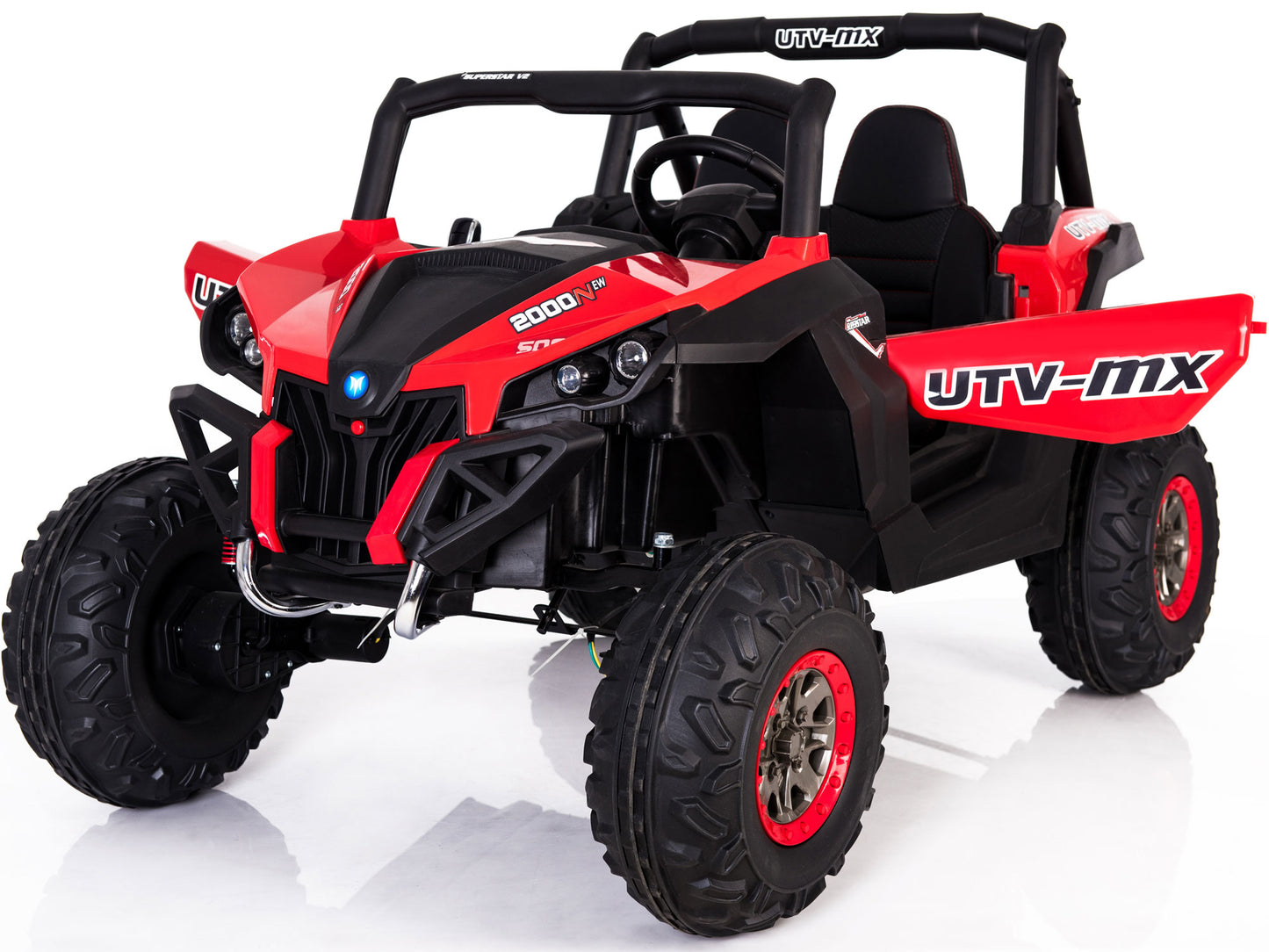 Mini Moto UTV 4x4 12v Black (2.4ghz RC)