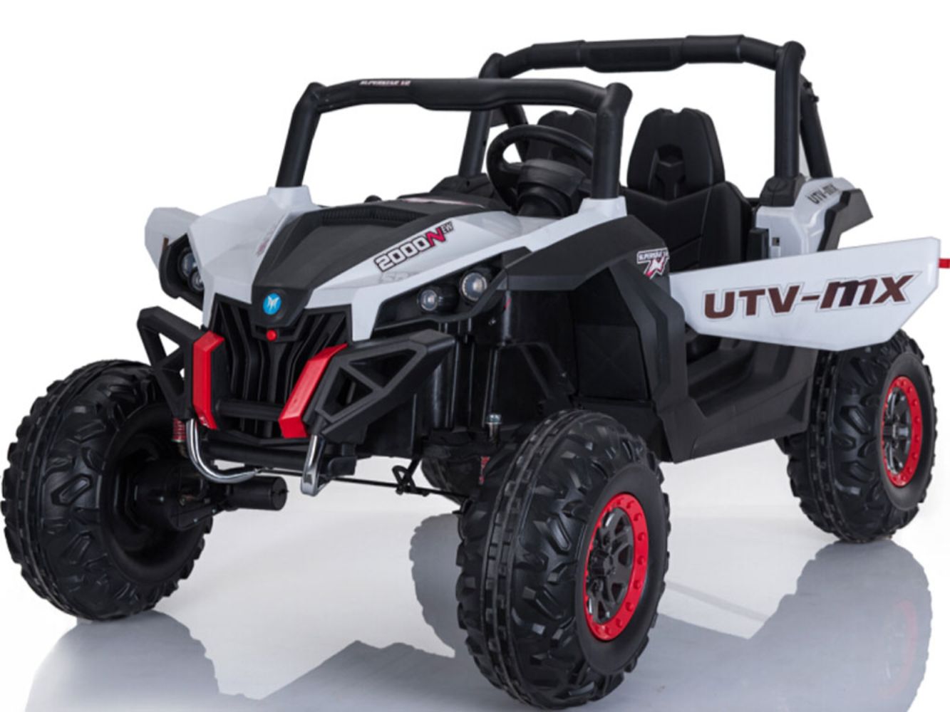 Mini Moto UTV 4x4 12v Black (2.4ghz RC)