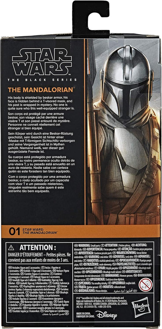 Star Wars The Mandalorian Toy 6-inch-Scale The Mandalorian Action Figure details
