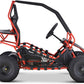 MotoTec Maverick Kids Electric Go Kart 36v 500w Red