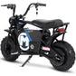 MotoTec 48v 1000w Electric Powered Mini Bike Black, Large