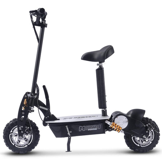 MotoTec 2000w 48v Electric Scooter Black