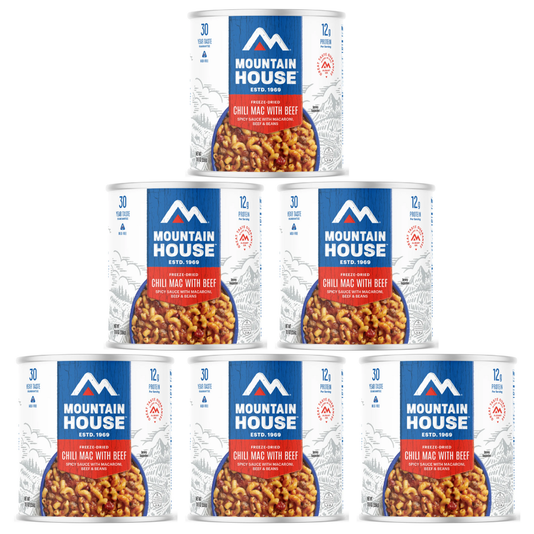 Mountain House Freeze Dried 10 Cans Safecastle