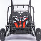 Red MotoTec Mud Monster XL 212cc 2-Seat Go Kart with Full Suspension