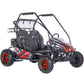 Mototec Mud Monster Xl 212cc 2 Seat Go Kart Full Suspension Red, 4-Stroke Engine, 25mph Top Speed, 400 lbs Max Rider Weight