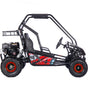 Mototec Mud Monster Xl 212cc 2 Seat Go Kart Full Suspension Red, 4-Stroke Engine, 25mph Top Speed, 400 lbs Max Rider Weight