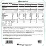 NuManna Triple Organic Family Pack - 3 Buckets, 486 Servings